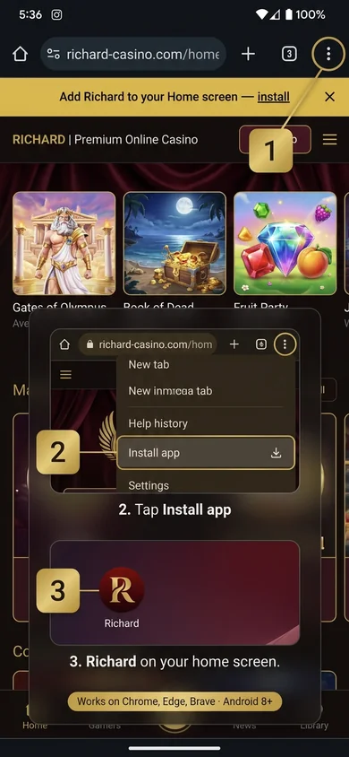 How to install Richard on Android – Richard